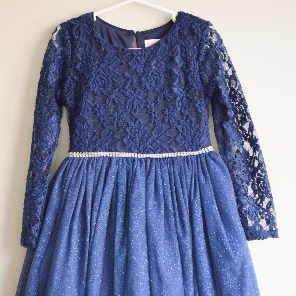 Navy Blue Tulle dress